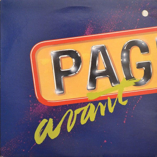Michel Pagliaro : Avant (LP, Comp)