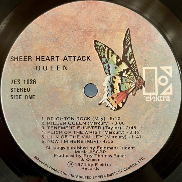 Queen : Sheer Heart Attack (LP, Album, But)