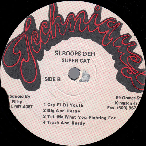Super Cat (2) : Si Boops Deh (LP, Album, RP)