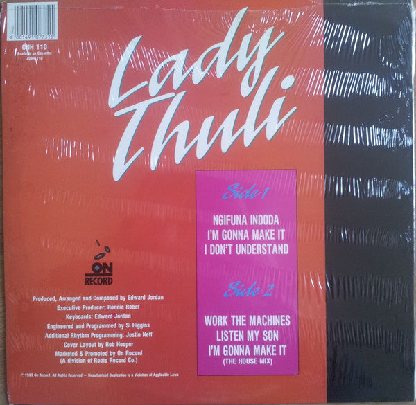 Lady Thuli : I'm Gonna Make It (LP, Album)