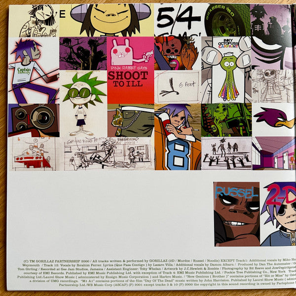 Gorillaz : Gorillaz (2xLP, Album, RE)