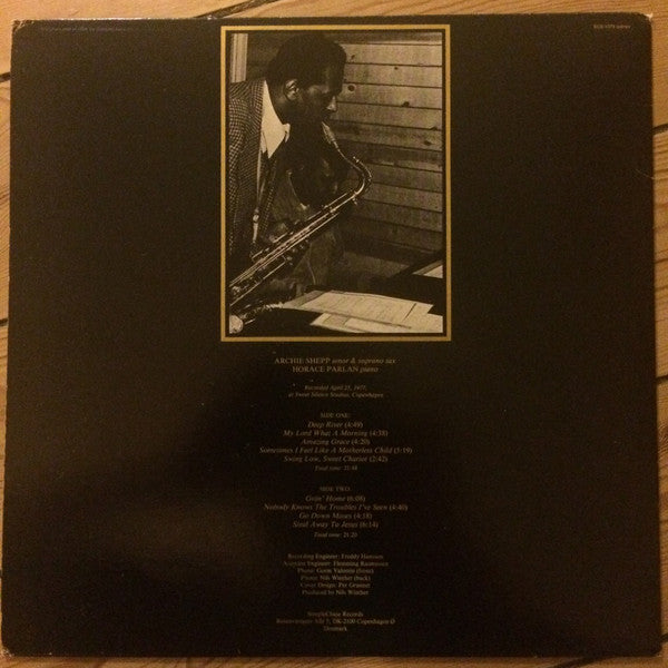 Archie Shepp, Horace Parlan : Goin' Home (LP, Album)