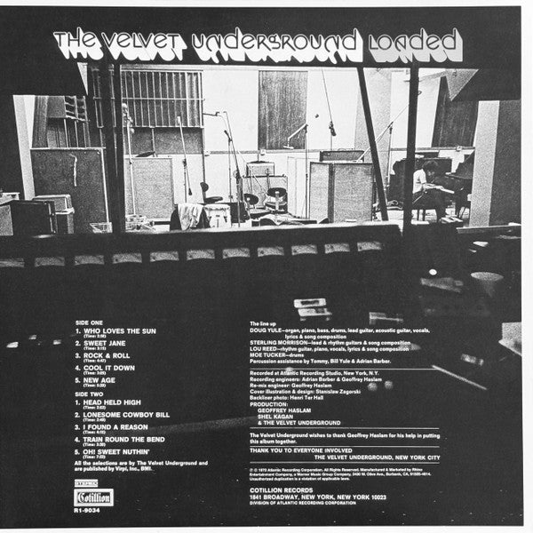 The Velvet Underground : Loaded (LP, Album, RE)