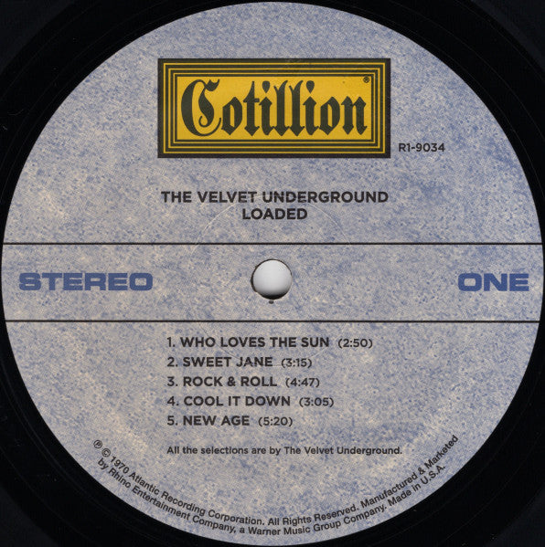 The Velvet Underground : Loaded (LP, Album, RE)