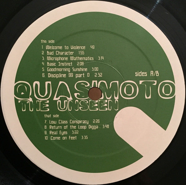 Quasimoto : The Unseen (2xLP, Album)