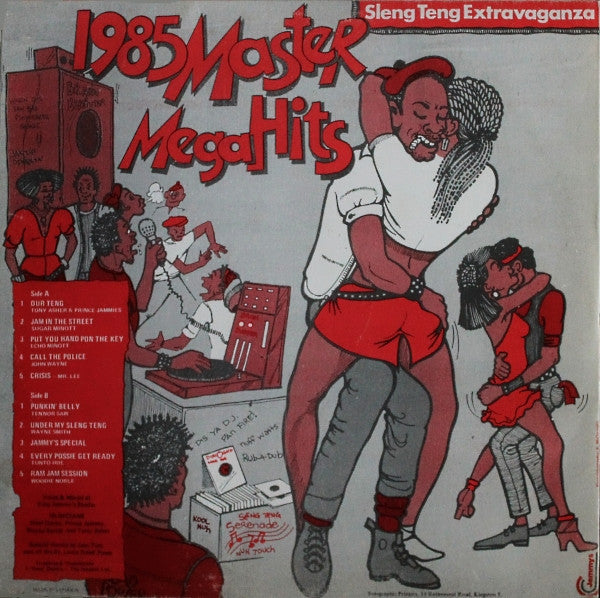 Various : 1985 Master Mega Hits - Sleng Teng Extravaganza (LP, Comp)