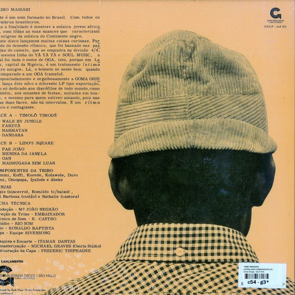 Tribo Massáhi : Estrelando Embaixador (LP, Album, RE)