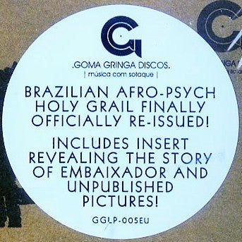 Tribo Massáhi : Estrelando Embaixador (LP, Album, RE)