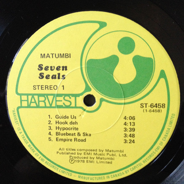 Matumbi : Seven Seals (LP, Album)