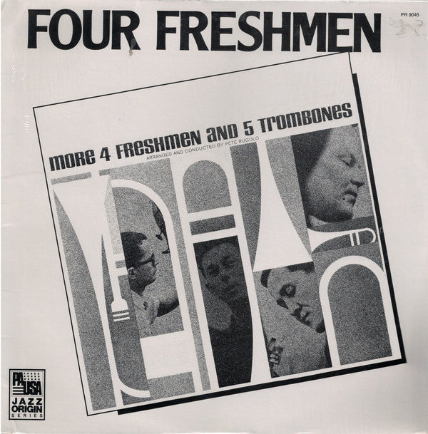 The Four Freshmen : More 4 Freshmen And 5 Trombones (LP, Album, RE)