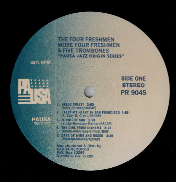 The Four Freshmen : More 4 Freshmen And 5 Trombones (LP, Album, RE)