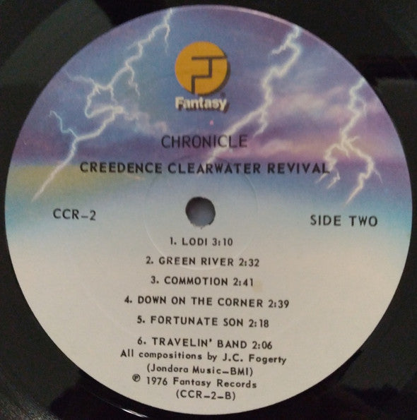 Creedence Clearwater Revival Featuring John Fogerty : Chronicle - The 20 Greatest Hits (2xLP, Comp)