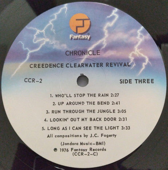 Creedence Clearwater Revival Featuring John Fogerty : Chronicle - The 20 Greatest Hits (2xLP, Comp)