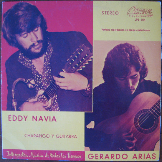 Eddy Navia, Gerardo Arias Paz : Interpretan Musica de Todos Los Tiempos (LP)
