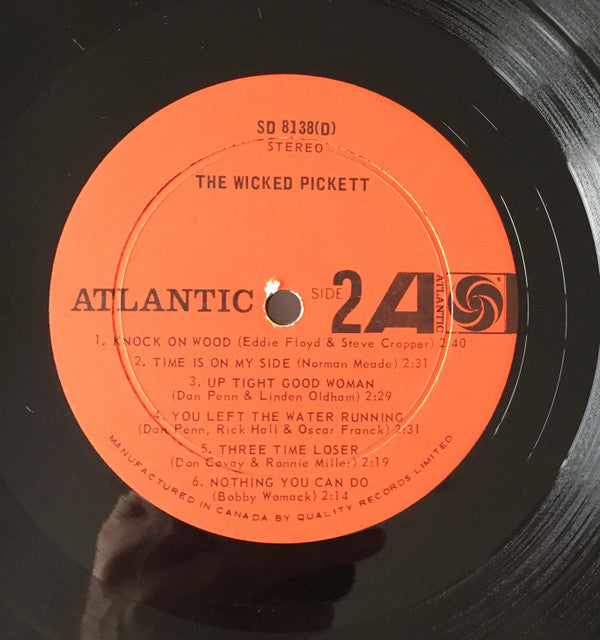 Wilson Pickett : The Wicked Pickett (LP, Album)