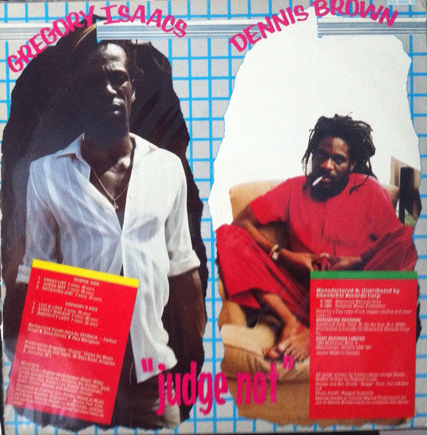 Dennis Brown / Gregory Isaacs : Judge Not (LP, Album)