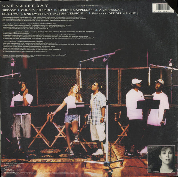 Mariah Carey & Boyz II Men : One Sweet Day (12", Maxi)