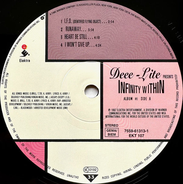 Deee-Lite : Infinity Within (2xLP, Album)