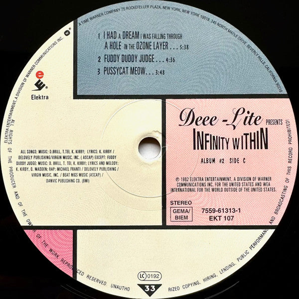 Deee-Lite : Infinity Within (2xLP, Album)