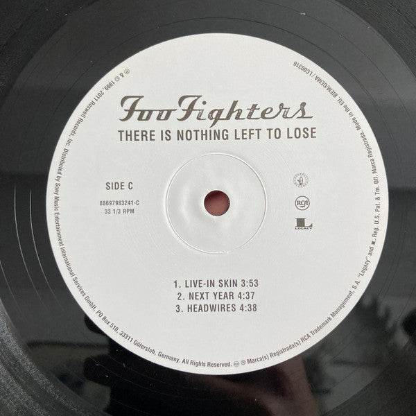 Foo Fighters : There Is Nothing Left To Lose (2xLP, Album, RE, RP, 180)