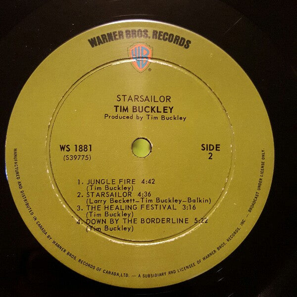 Tim Buckley : Starsailor (LP, Album)