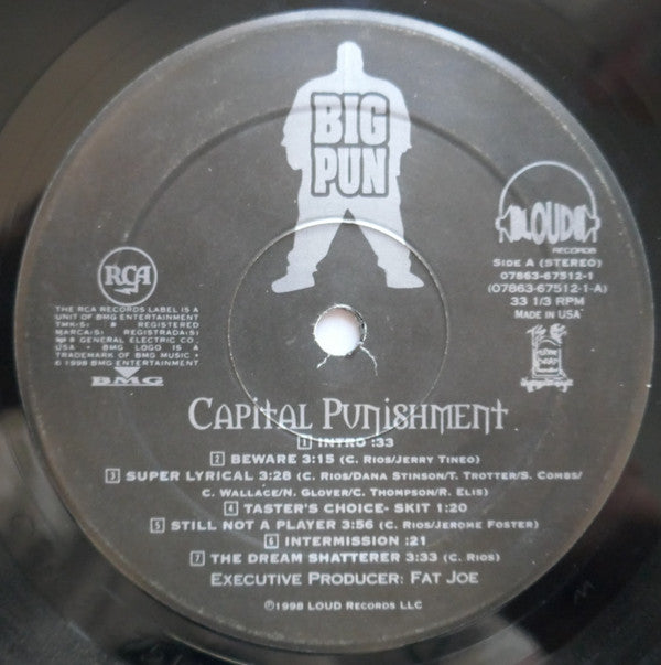 Big Punisher : Capital Punishment (2xLP, Album)