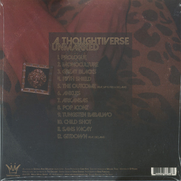 Georgia Anne Muldrow : A Thoughtiverse Unmarred (LP, Album, Ltd, Pur)