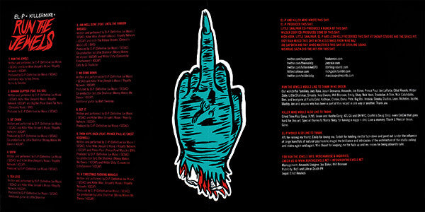 Run The Jewels : Run The Jewels (LP, Album, RE, RP, Gol)