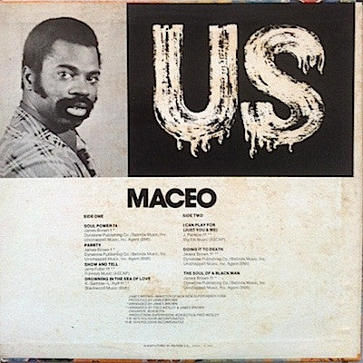 Maceo & The Macks : Us!! (LP, Album, Promo)