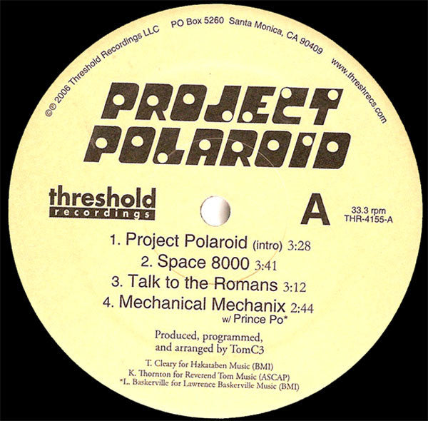 Project Polaroid : Project Polaroid (2xLP, Album, Ltd, Num)