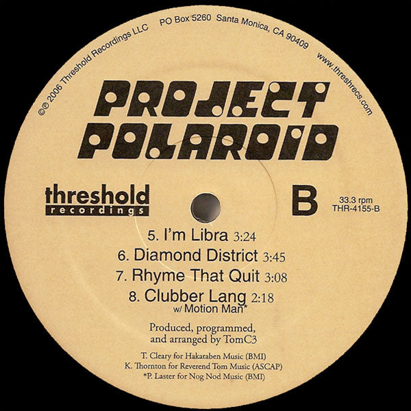 Project Polaroid : Project Polaroid (2xLP, Album, Ltd, Num)