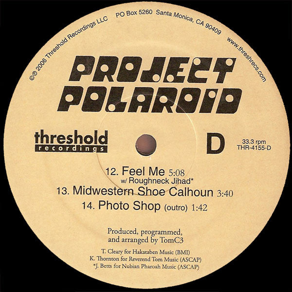 Project Polaroid : Project Polaroid (2xLP, Album, Ltd, Num)