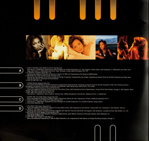 Janet Jackson : Janet.Remixed (2xLP, Comp, Gat)