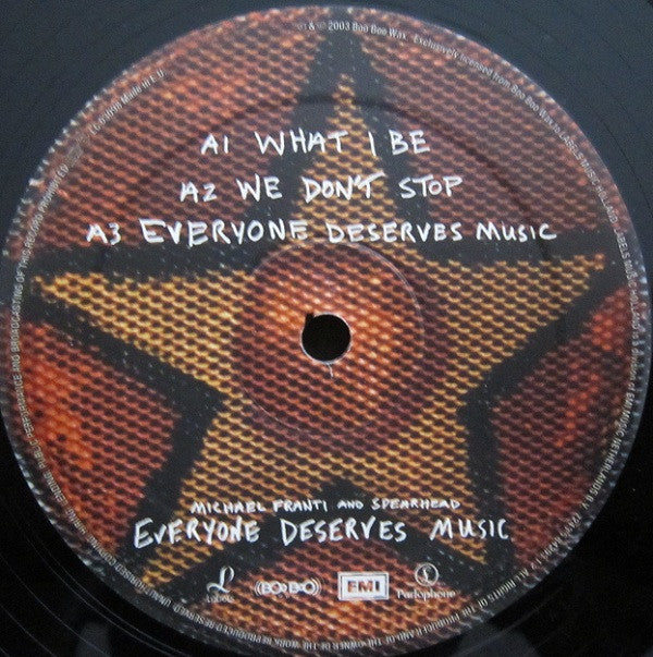 Michael Franti And Spearhead : Everyone Deserves Music (2xLP)