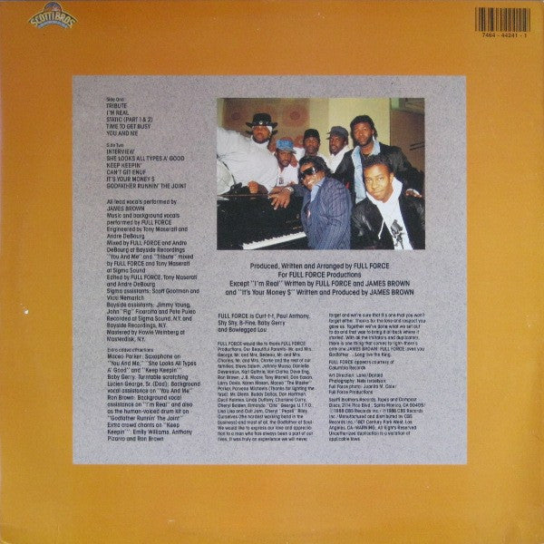 James Brown : I'm Real (LP, Album)