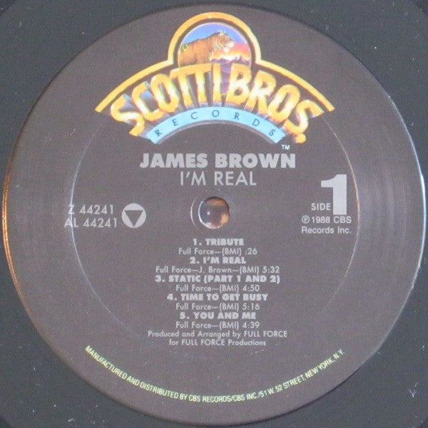 James Brown : I'm Real (LP, Album)