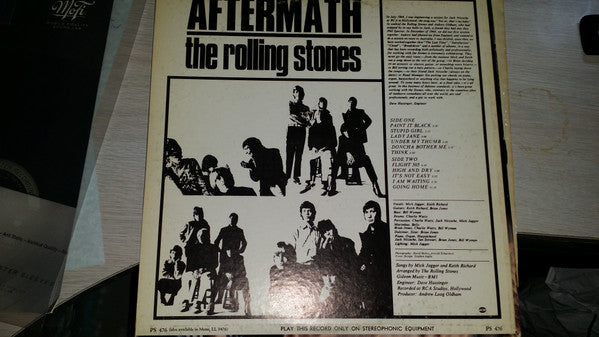 The Rolling Stones : Aftermath (LP, Album, M/Print, RE)
