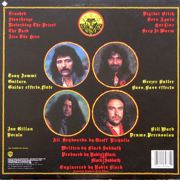 Black Sabbath : Born Again (LP, Album)