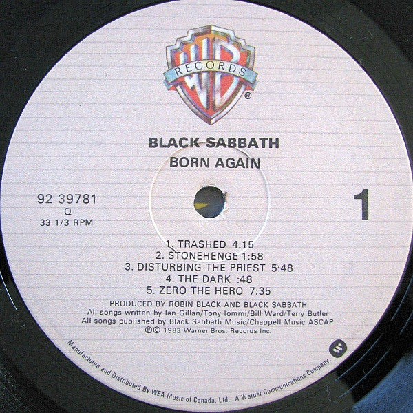 Black Sabbath : Born Again (LP, Album)