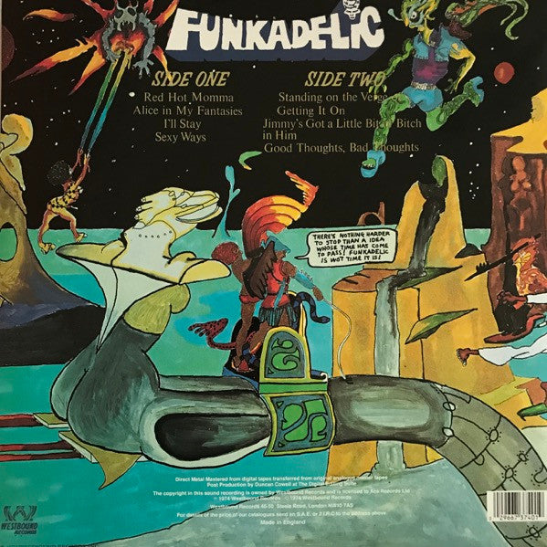 Funkadelic : Standing On The Verge Of Getting It On (LP, Album, RE)