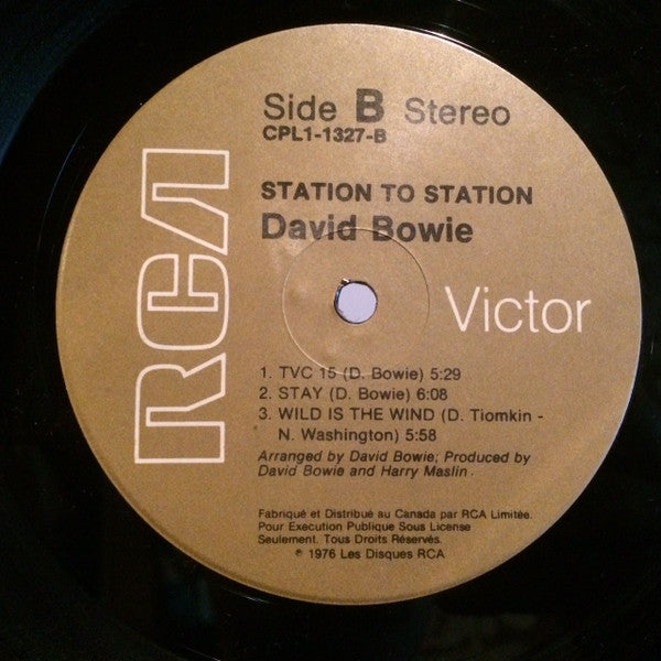 David Bowie : Station To Station (LP, Album)