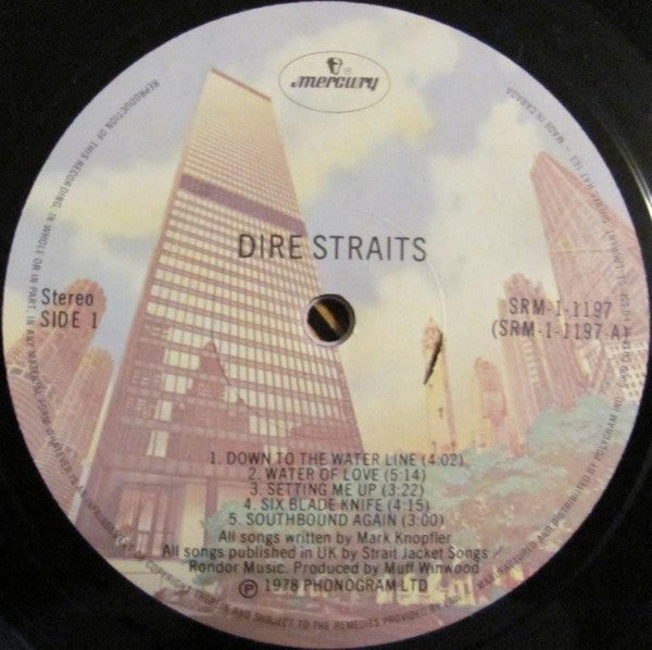 Dire Straits : Dire Straits (LP, Album)