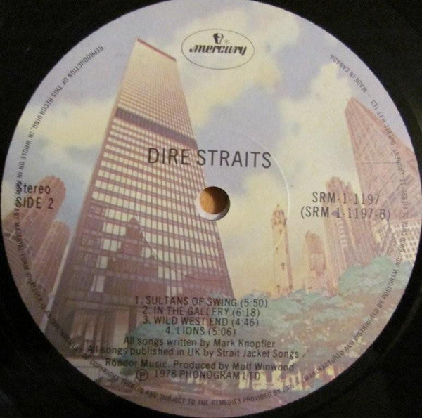 Dire Straits : Dire Straits (LP, Album)