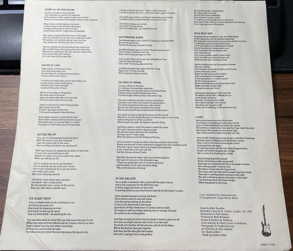 Dire Straits : Dire Straits (LP, Album)