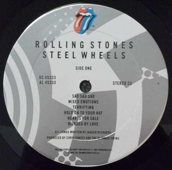 The Rolling Stones : Steel Wheels (LP, Album, Car)