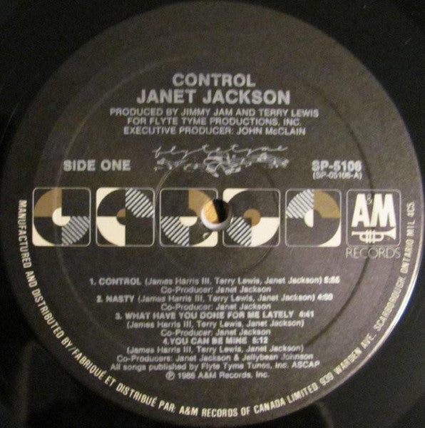 Janet Jackson : Control (LP, Album)