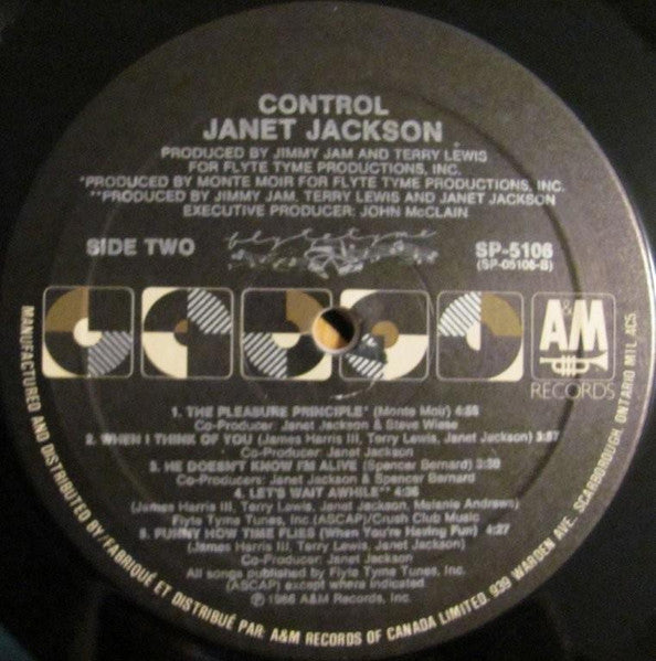 Janet Jackson : Control (LP, Album)