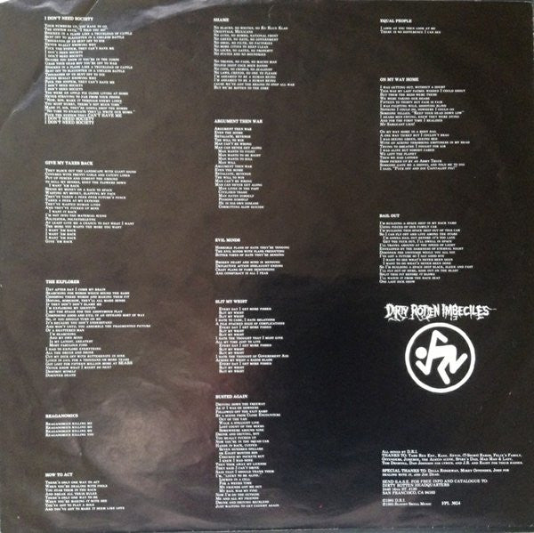Dirty Rotten Imbeciles : Dealing With It! (LP, Album)