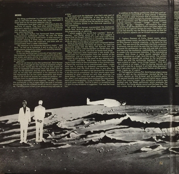 Dick Hyman : Moog - The Electric Eclectics Of Dick Hyman (LP, Album, Gat)