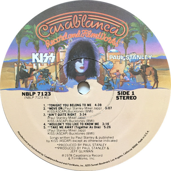 Kiss, Paul Stanley : Paul Stanley (LP, Album)